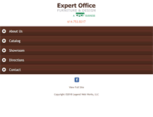 Tablet Screenshot of expertofficefurniture.com